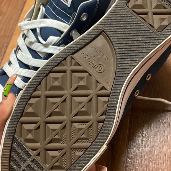 Blue Converse - Picture 2 of 5